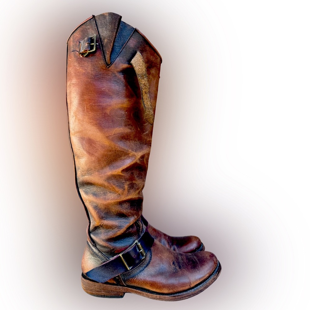 🦄 ORIGINAL VERY FIRST PAIRS OF FREEBIRDS IN AMAZAZING LEATHER AND FINISH